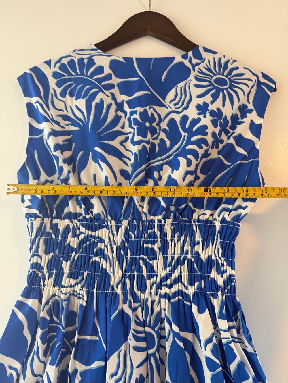 Rails Roxanne Blue and White Floral Midi Dress - Picture 13 of 15